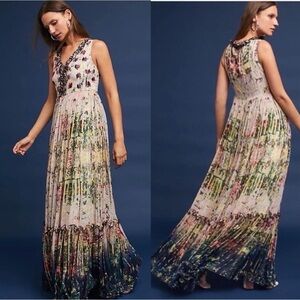 Bhanuni by Jyoti sleeveless maxi dress Anthropologie